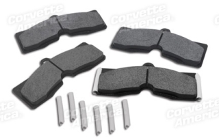 Bremsklotz Antiquitsch Set - Brakepads Anti-Squeak Kit  Corvette